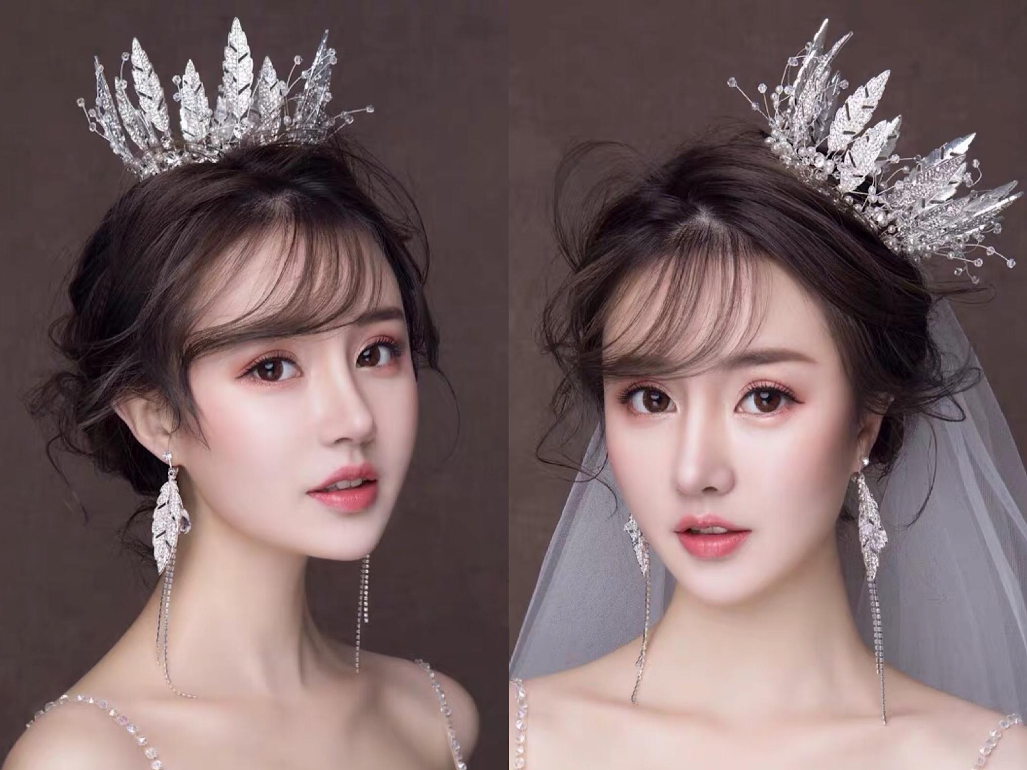 特惠-(小预算必选)新娘跟妆，拖尾婚纱.敬酒服