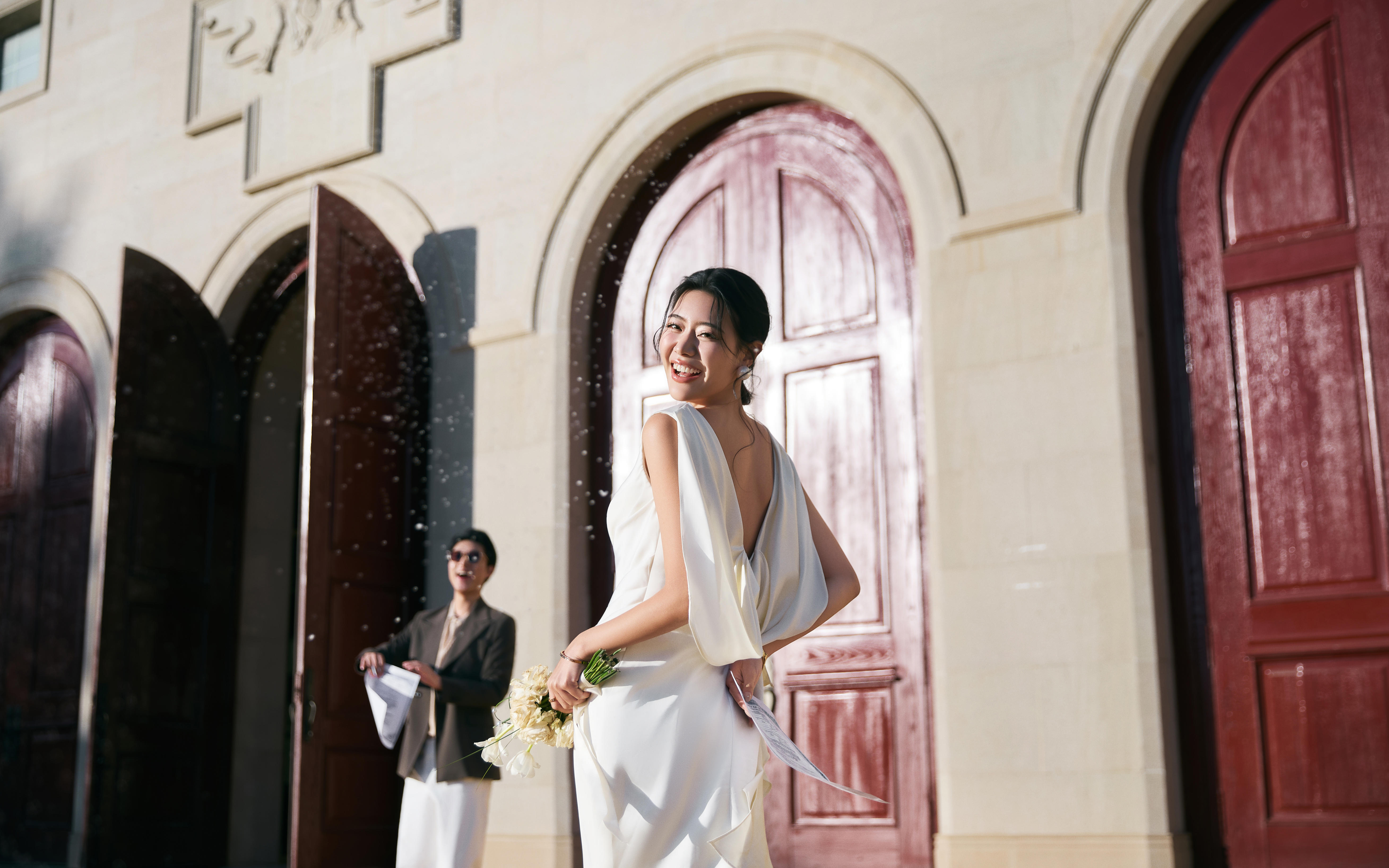 太高级了❗婚纱照的尽头是松弛老钱风