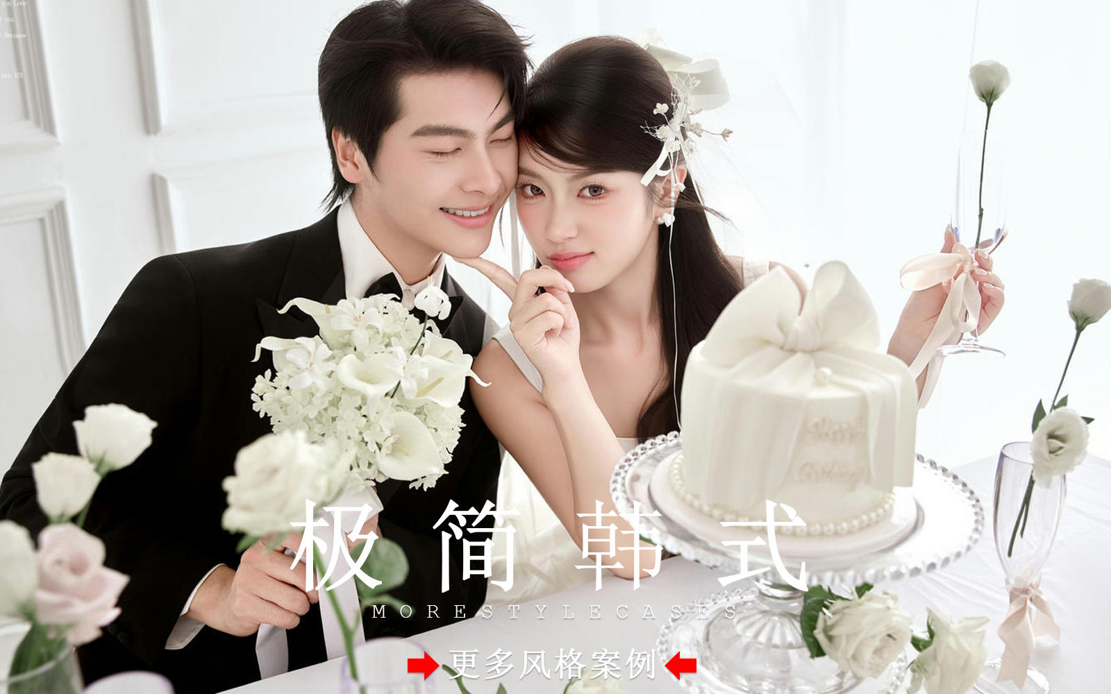 【皇后视觉】韩式极简婚纱照真的太美啦