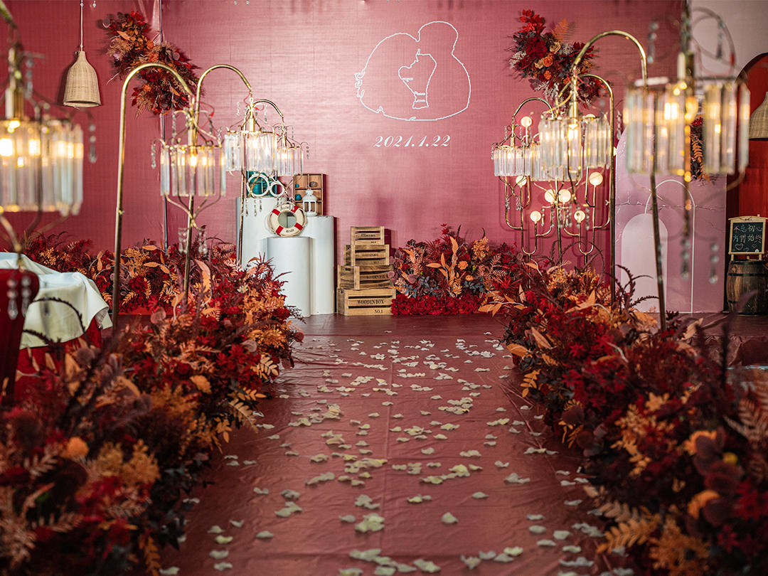 秋红色——德州世爵婚礼策划会馆