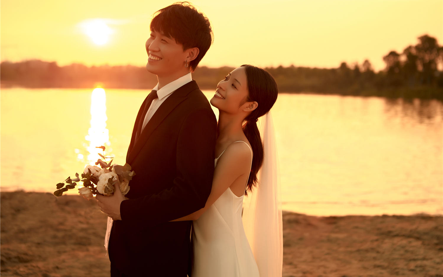 夕阳下的你 永远为你心动