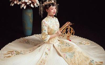 名艳婚纱最新精品案例赏析--秀禾篇