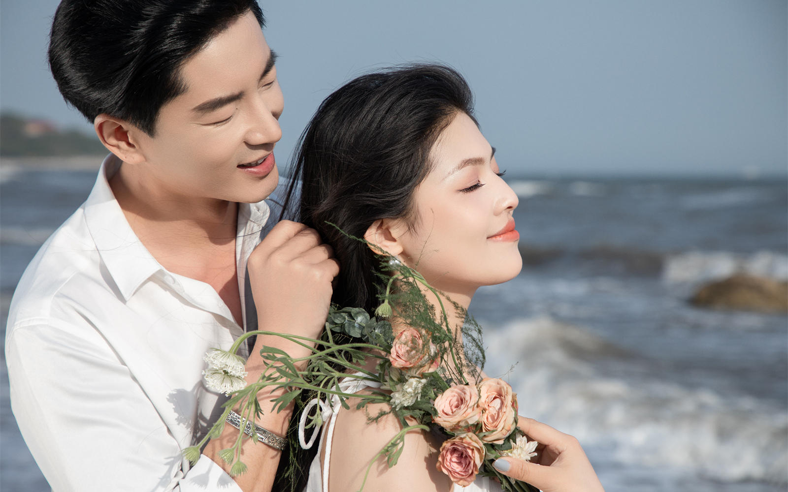 薇薇摄影美学 | 海景电影感婚纱照