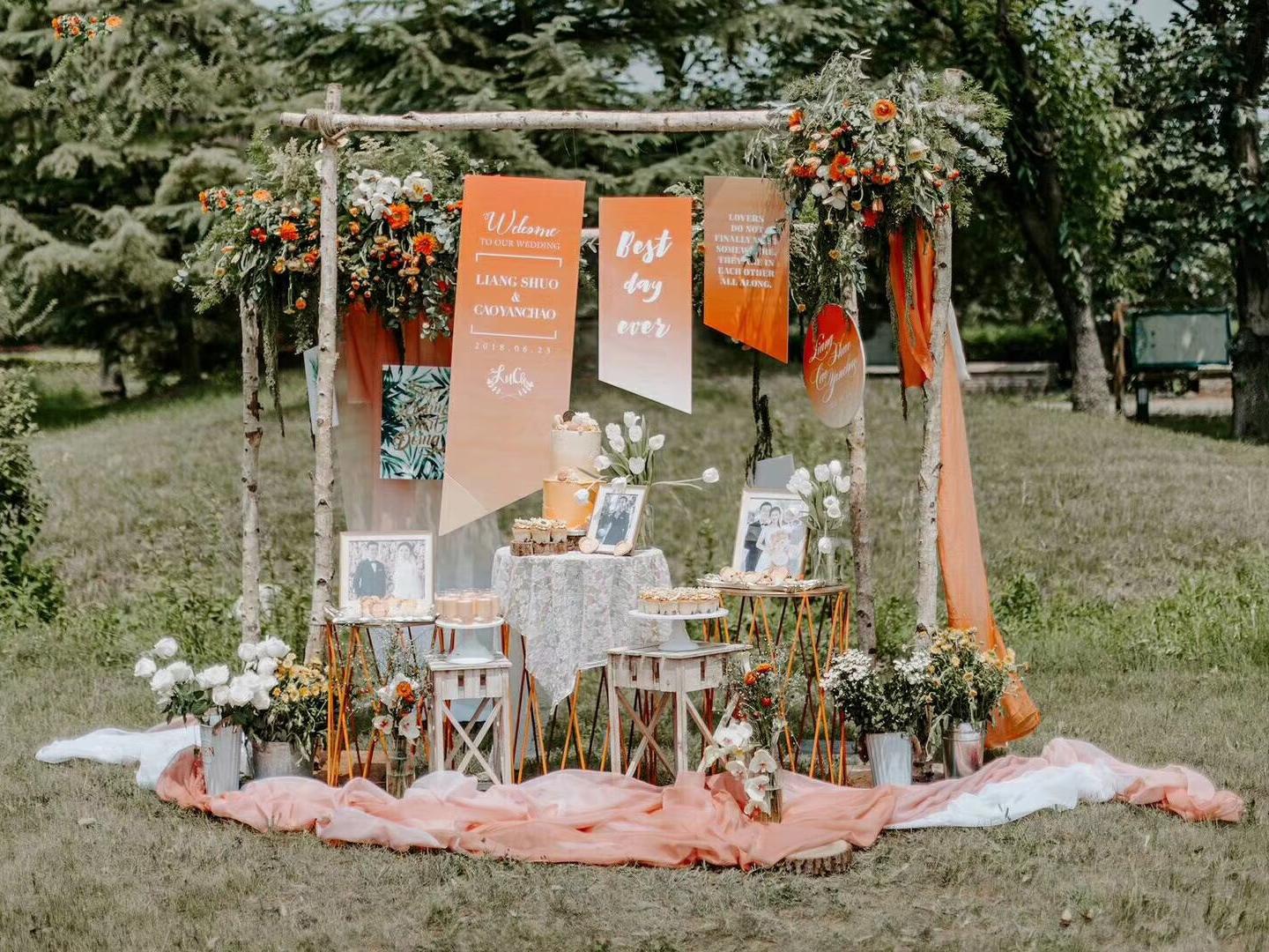 乔克叔叔仲秋糖果清新草坪【中小型精选】赠合影区