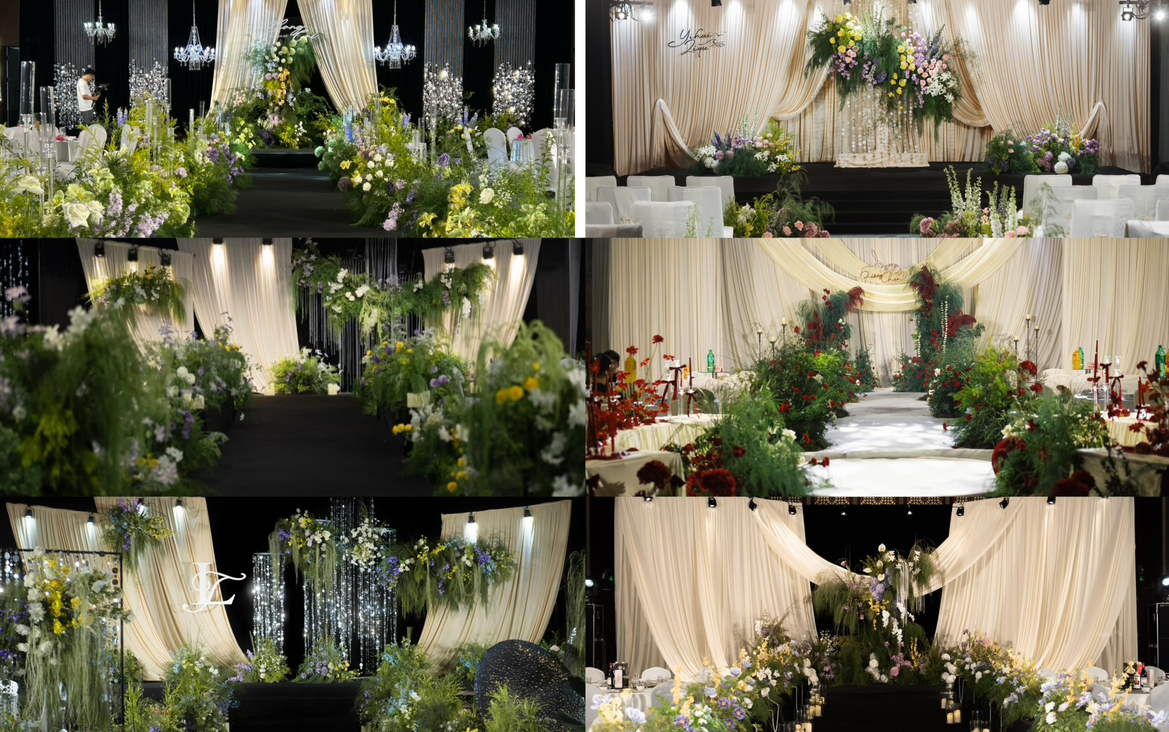 万元还原超喜欢婚礼布置