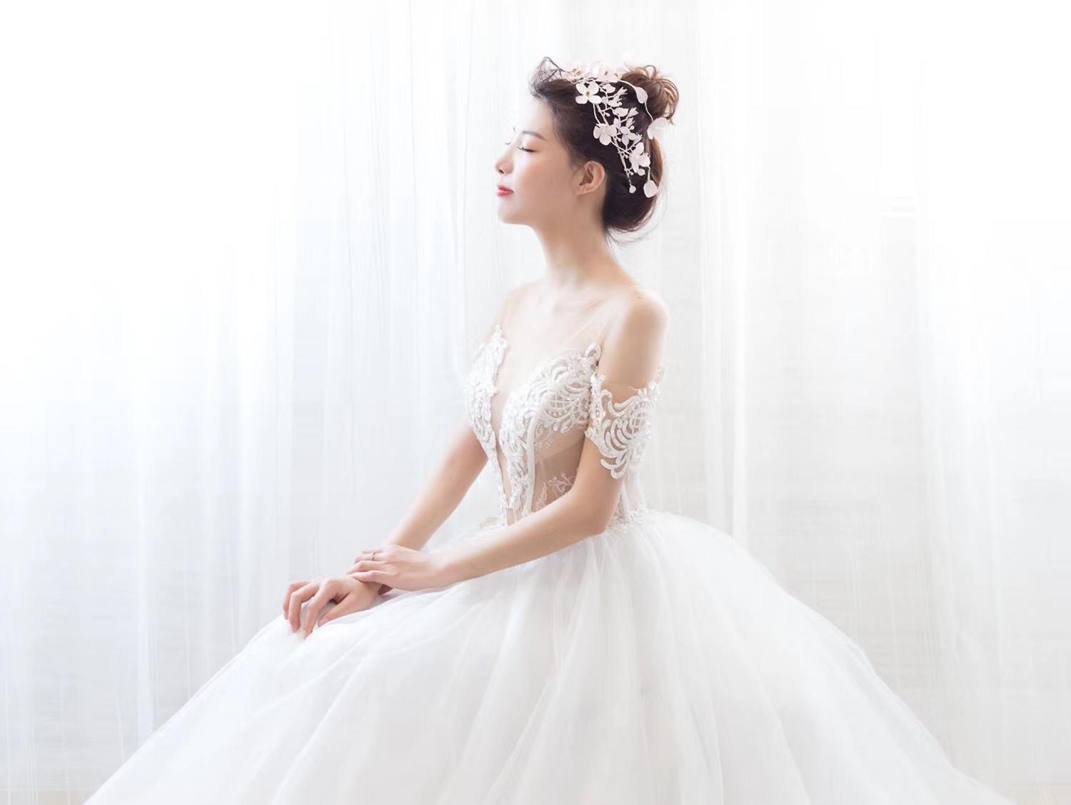 【25新款奢华拖尾】秀禾，敬酒服，西服