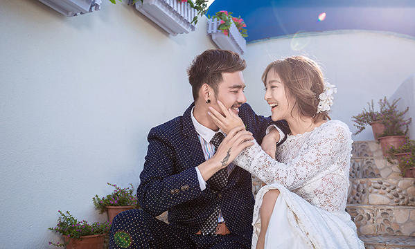 【潇氏摄影成都店】三亚婚纱摄影《圣托里尼》样片