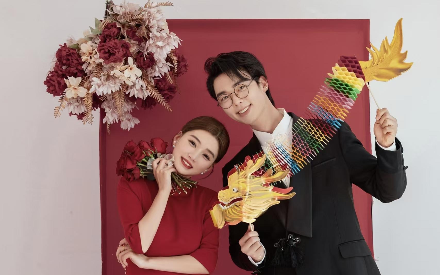 新中式國(guó)風(fēng)｜紅韻室內(nèi)婚紗寫真