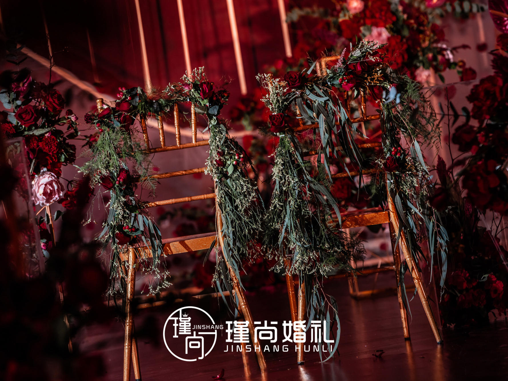 【瑾尚婚礼】-浓墨重彩的碰撞