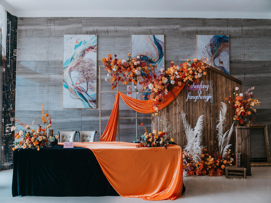 『维卡婚礼』网红复古婚礼  花艺设计效果满分