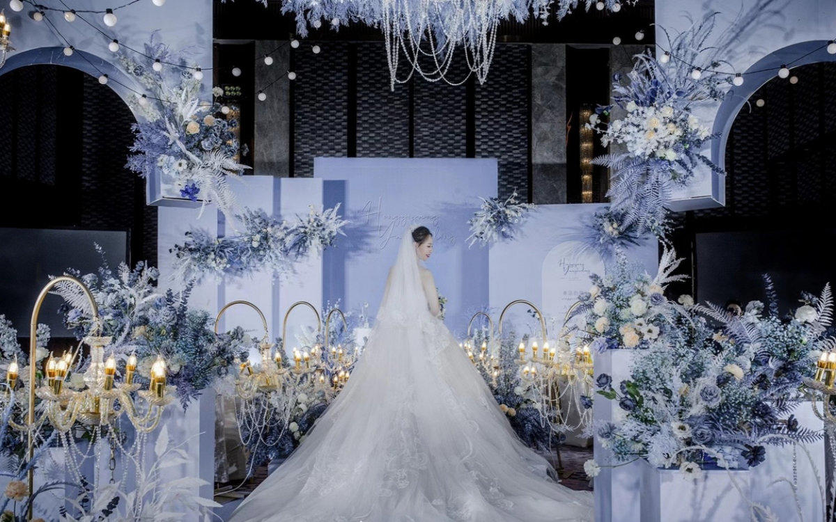 【芊羽婚礼】在蓝色时空里，遇见那个特别的你