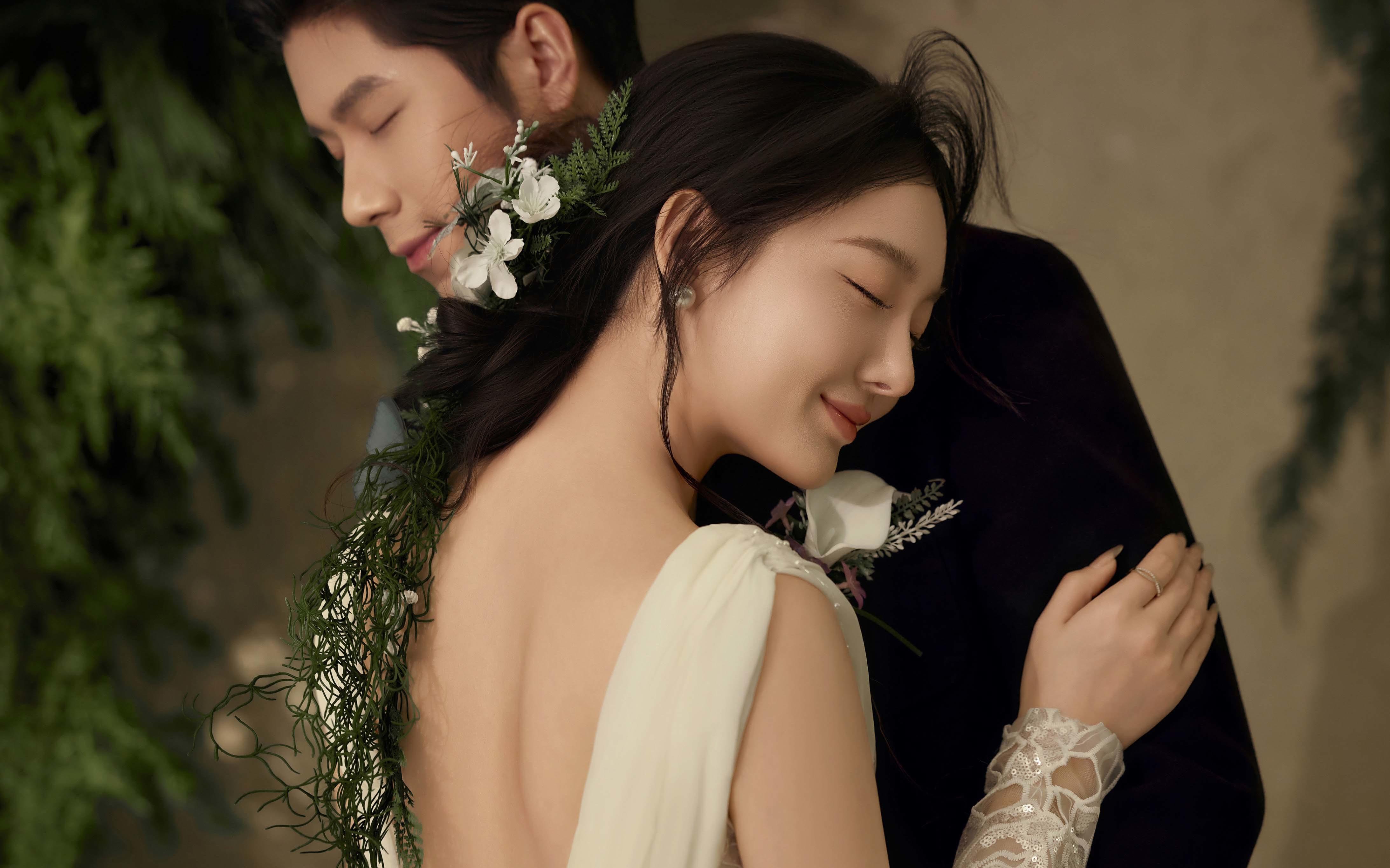 美到哭的花房梦境 法式婚纱照太着迷啦