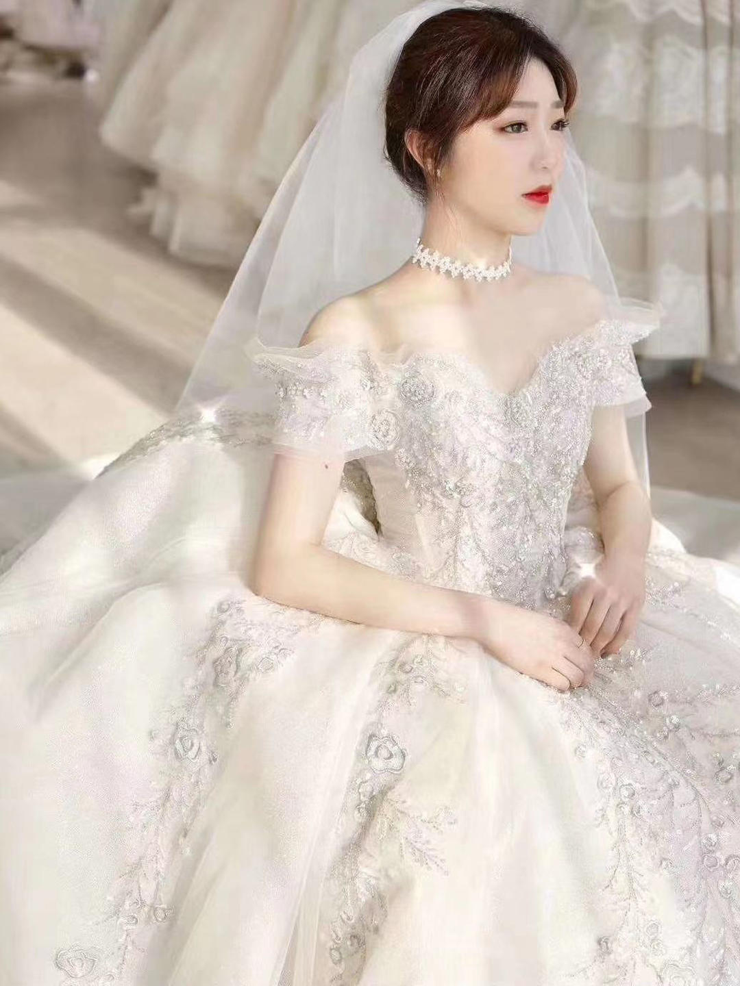 [缘定今生]高奢璀璨 婚纱【婚纱+秀禾+敬酒服】