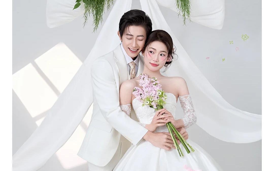 简约韩式婚纱照