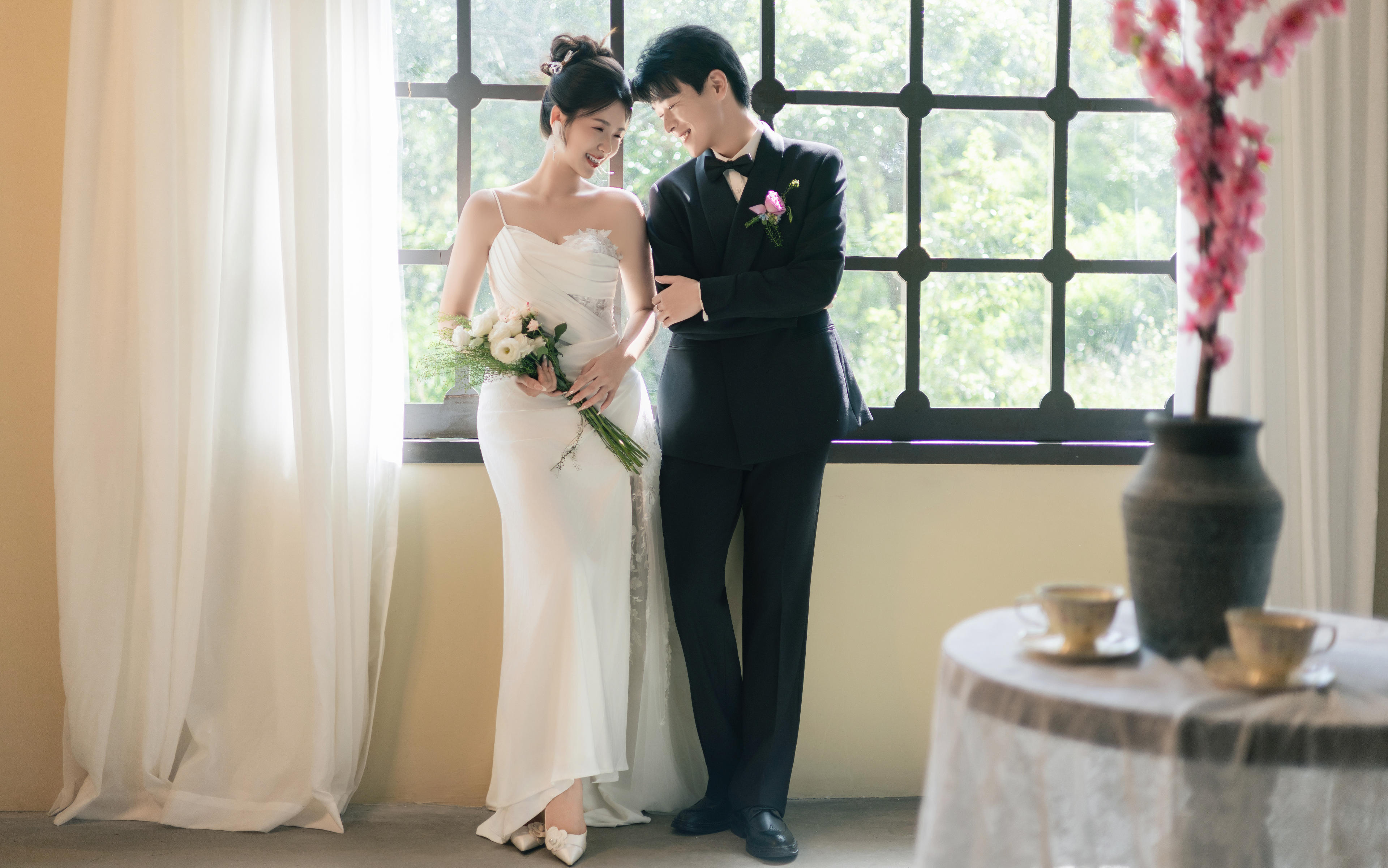 高級簡約韓式婚紗照 勾勒出浪漫幸福的人生畫面