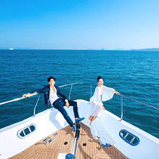 ［人气小清新］拍你想要的：出海游艇街拍唯美森系