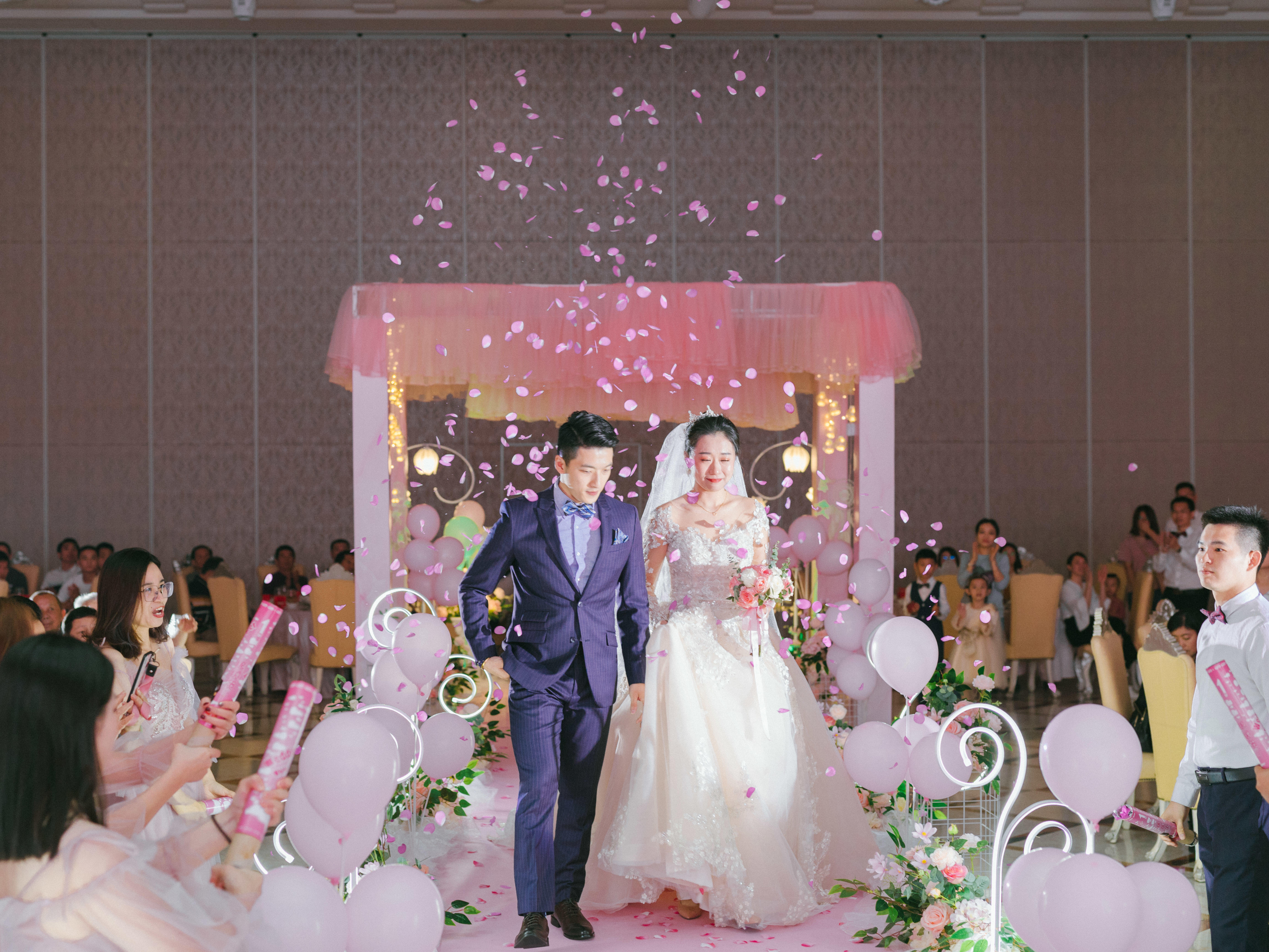 浪漫浓情粉色主题婚礼作品