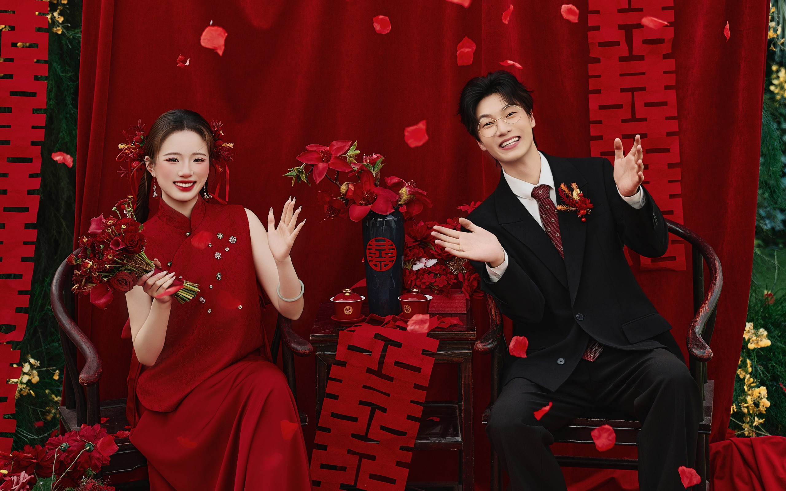 【客片分享】跳出刻板端庄，把鲜活快乐定格进婚照