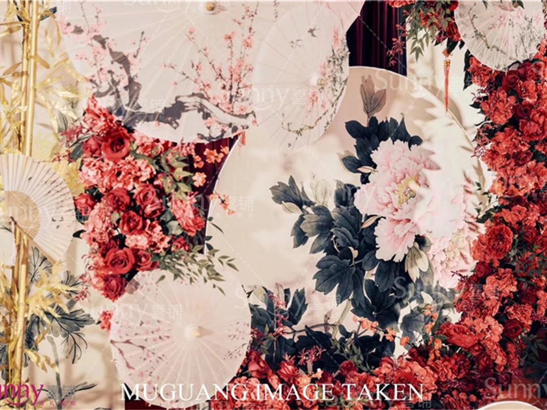 圆。家 新中式   红色+个性定制+优惠劵