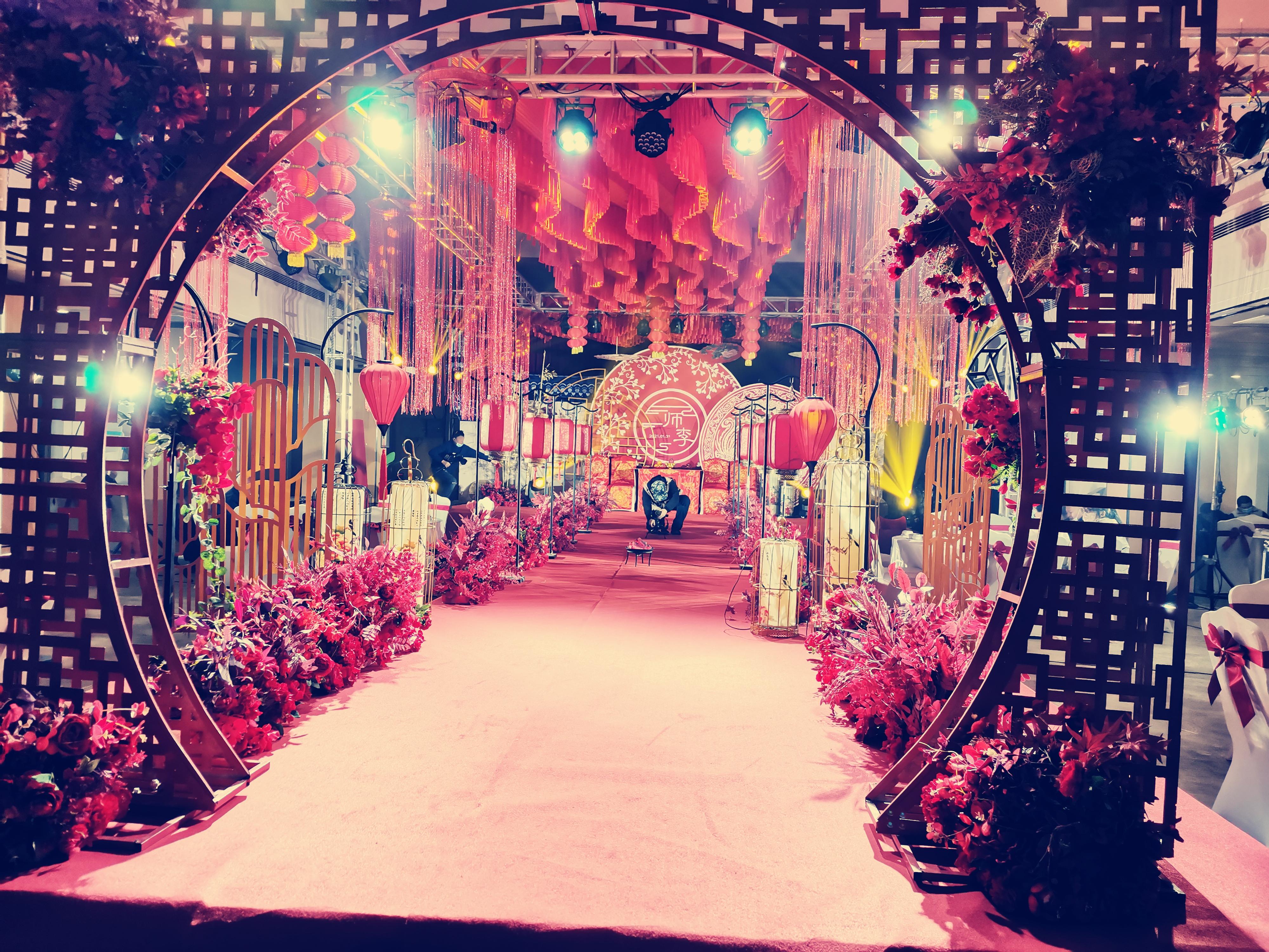 2021大气中式婚礼安阳领秀婚礼定制出品