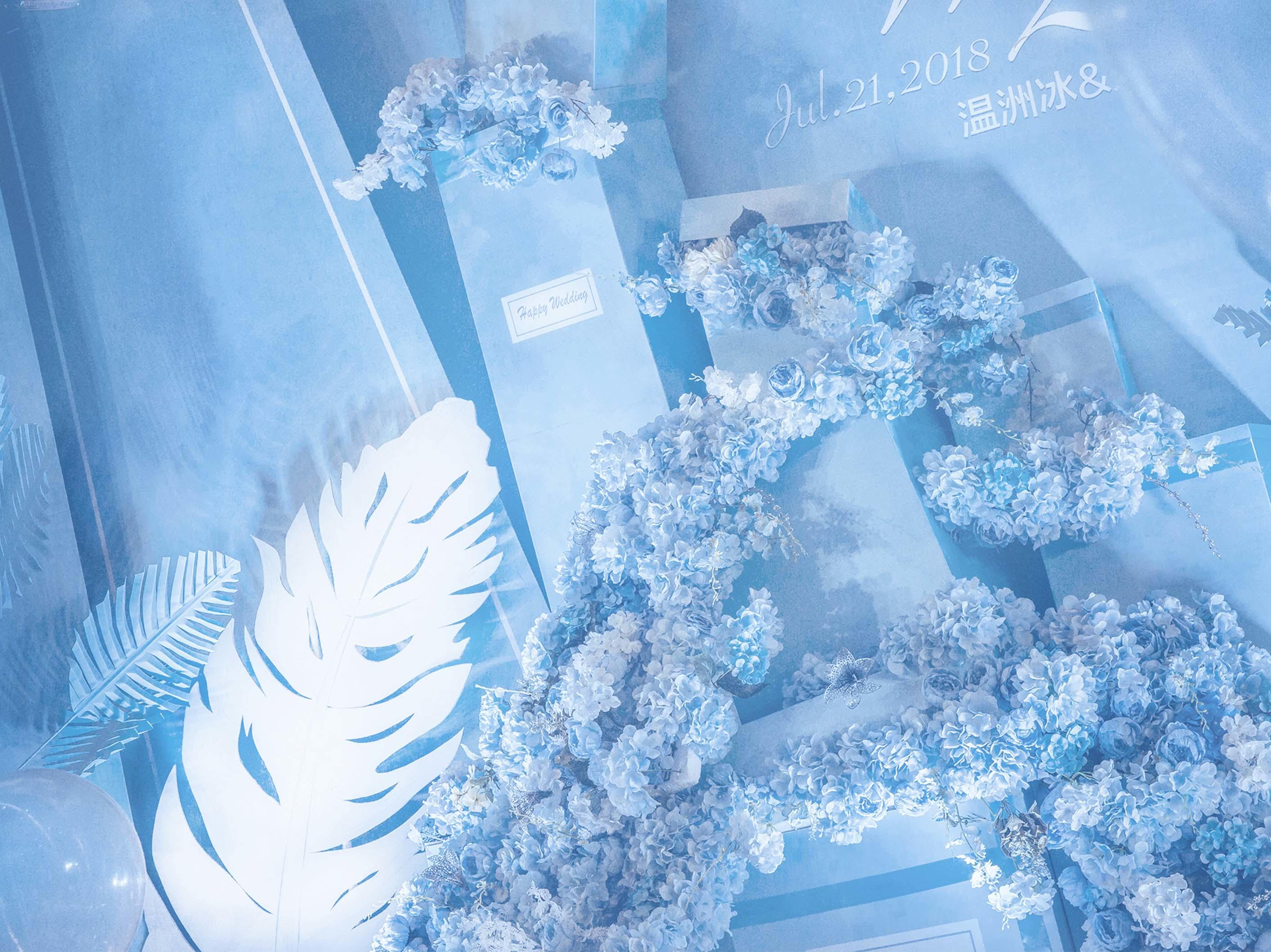 【Design木朵】爆款 小预算效果超好 韩式蓝