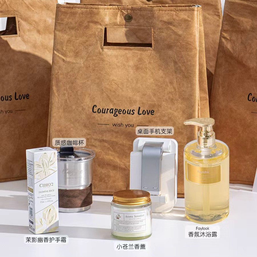 杜邦紙手提袋伴郎高端商務(wù)伴手禮 