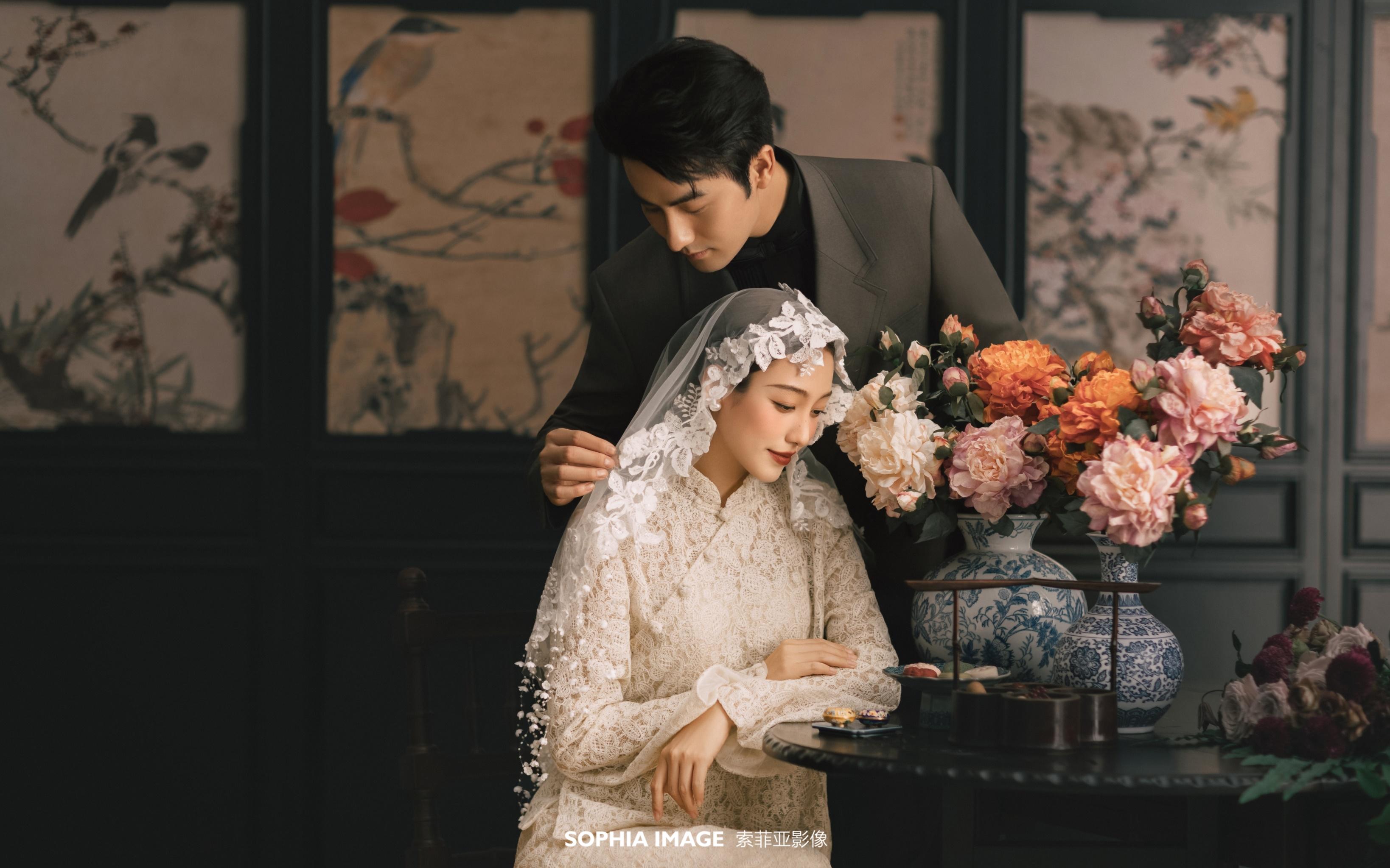 解鎖??婚紗照的「復(fù)古新中式」打開方式?