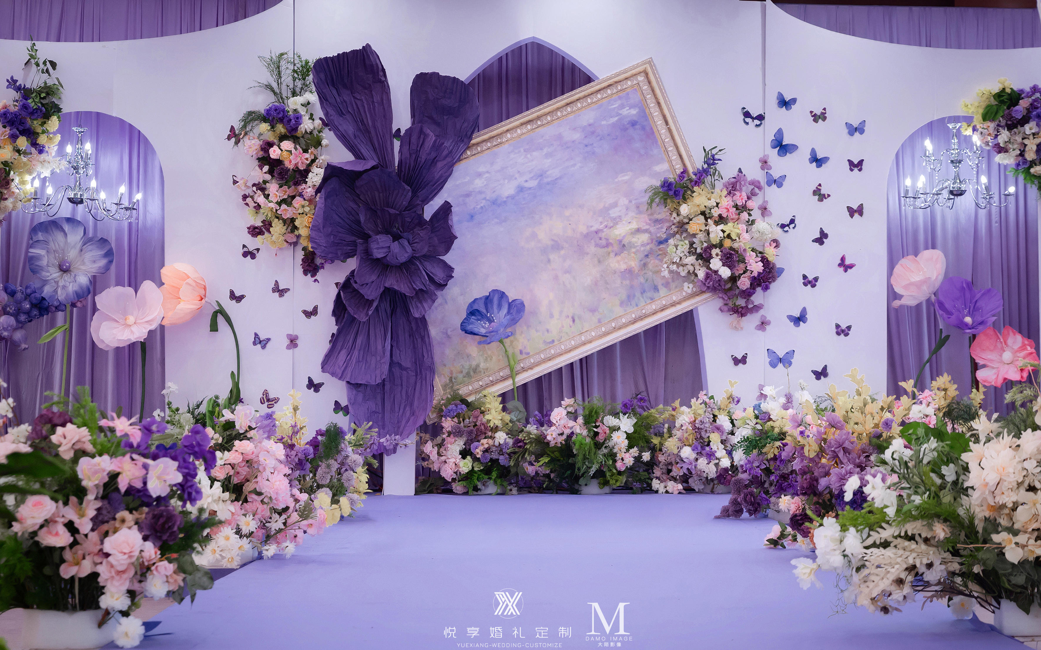 【悅享婚禮】油畫意境莫奈花園婚禮