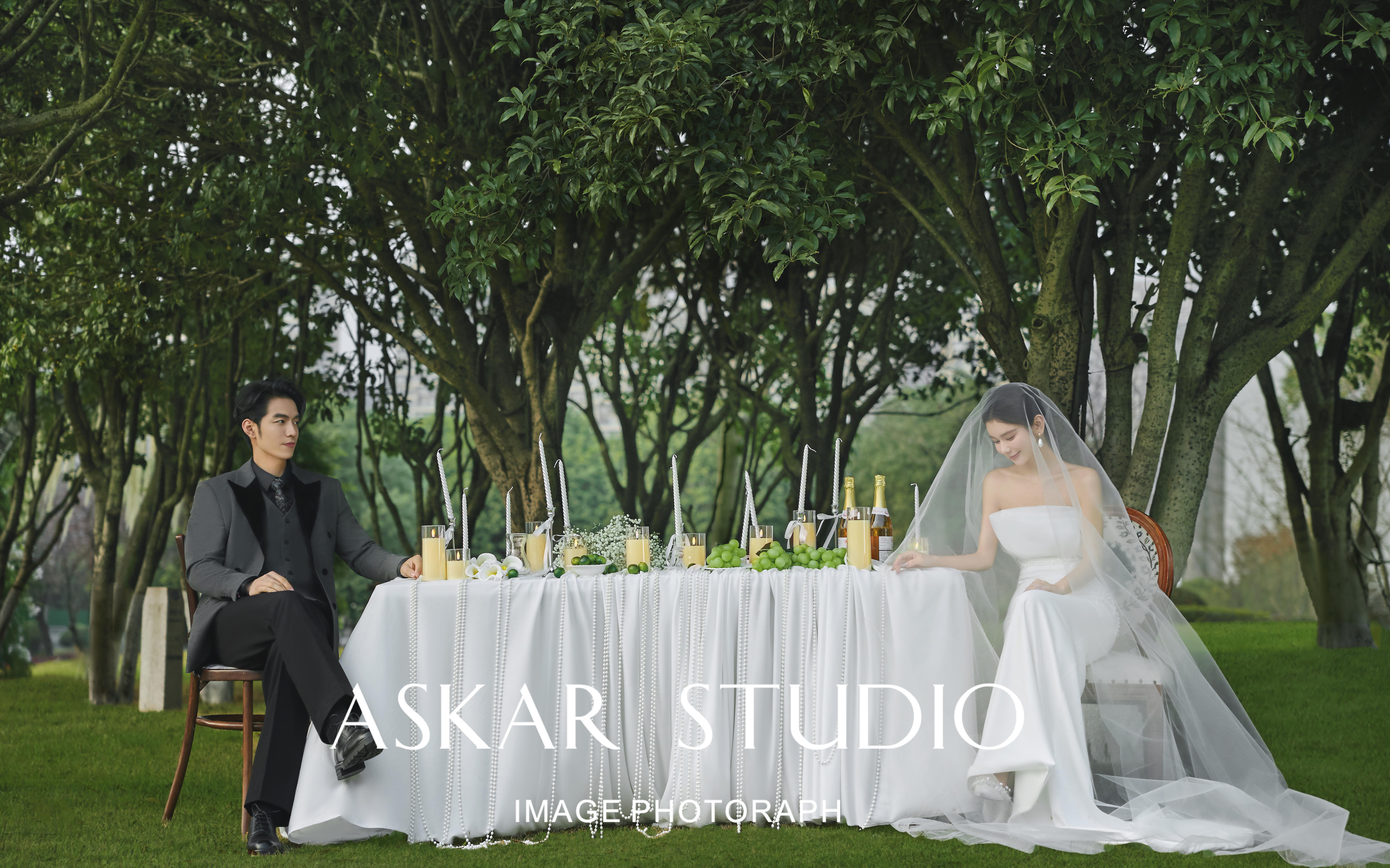 森系草坪婚紗照 | 溫柔到心坎里了