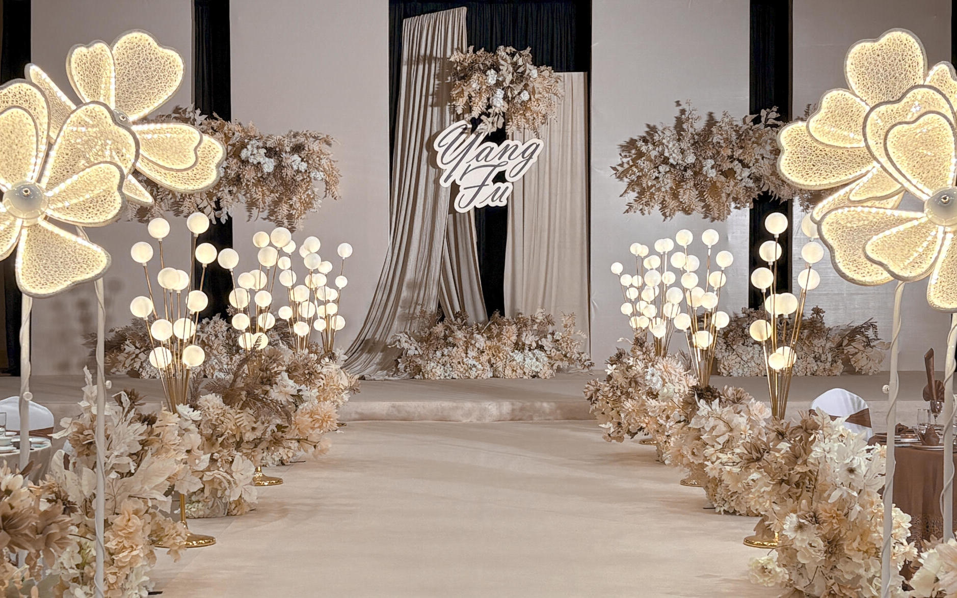 MEMO美慕|香槟色婚礼