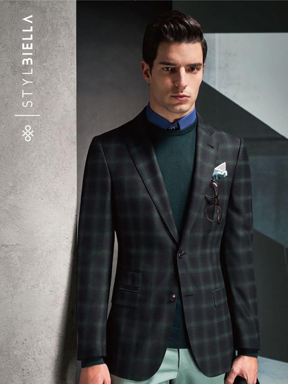 纯手工进口面料STYIBIELLA男士西服套餐