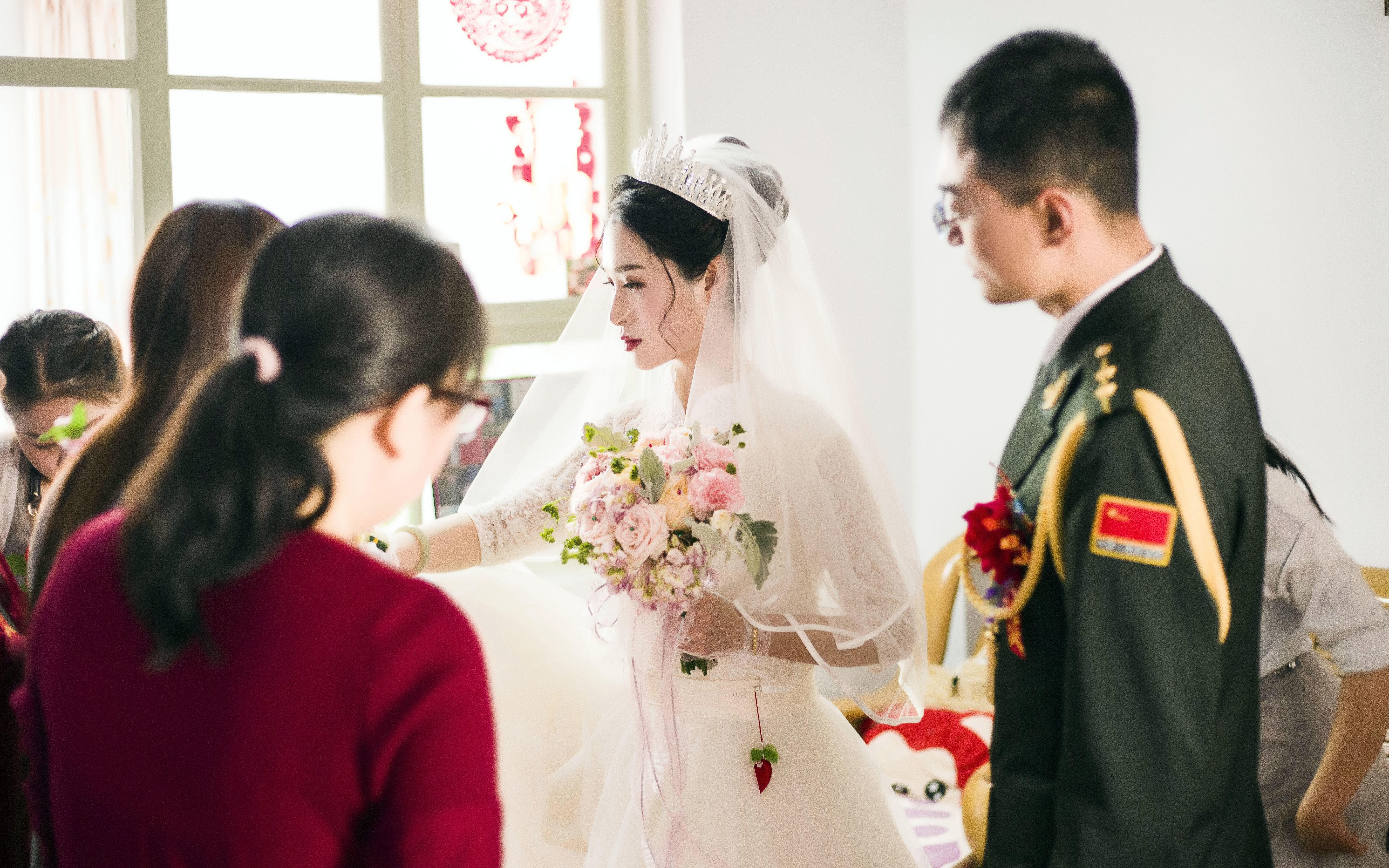 运城结婚当日婚纱礼服客片1