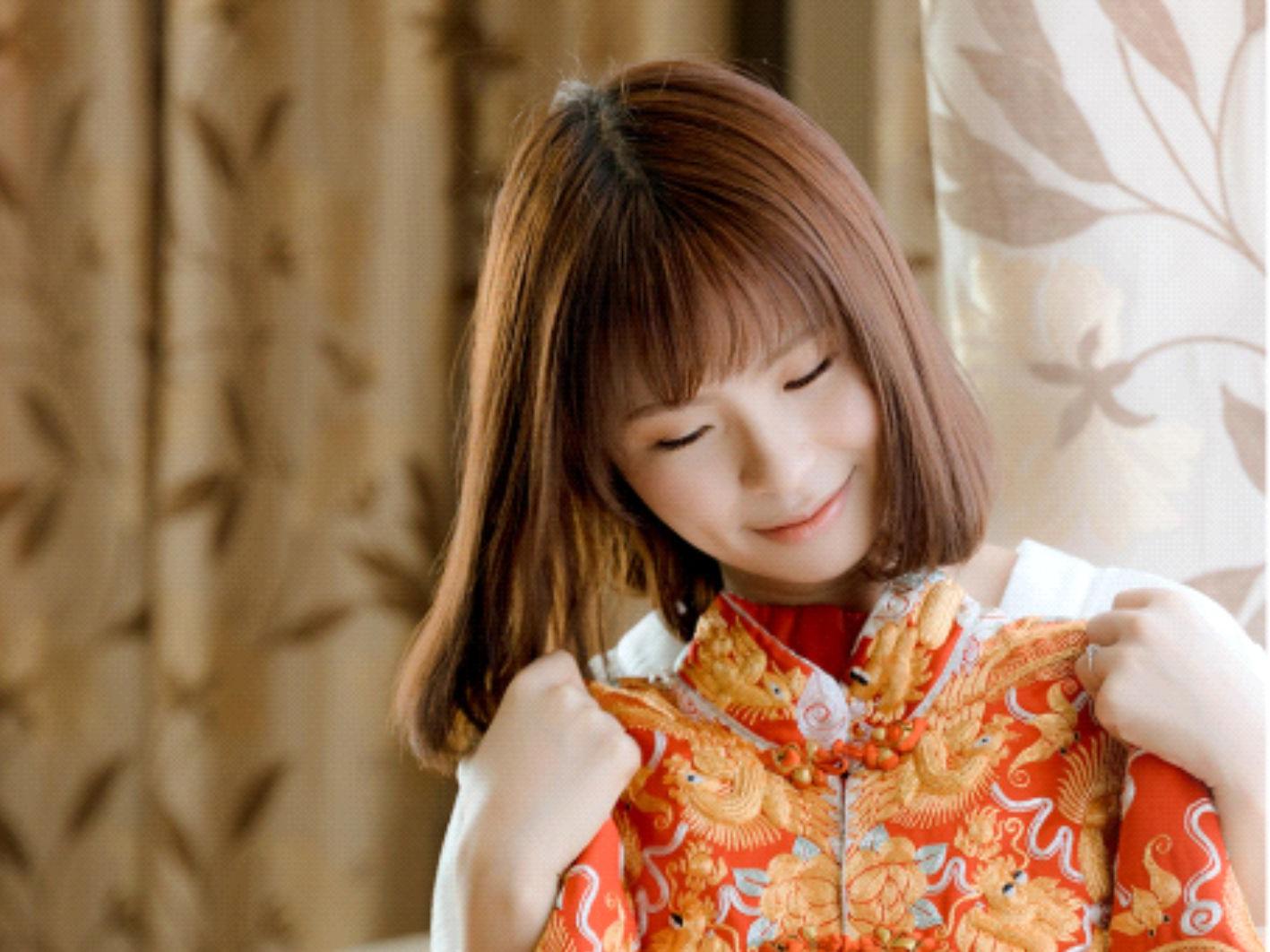 新娘单妆出门妆于归妆晚宴妆婚礼新娘化妆