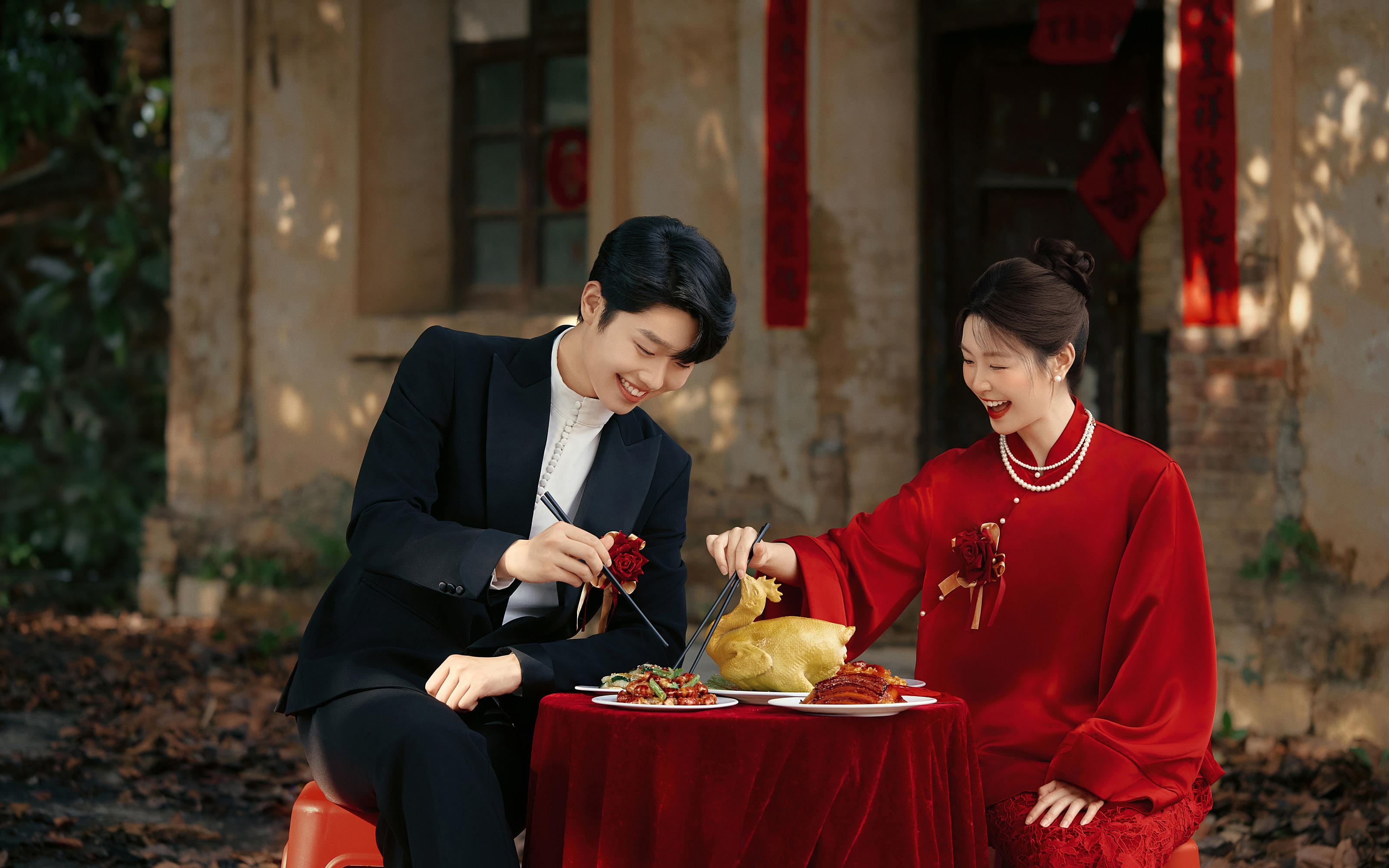 城市街巷藏盡東方喜韻，拍超有故事感的喜嫁婚照