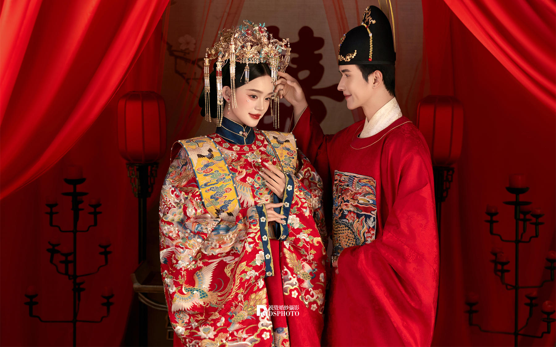 【D视觉摄影】凤冠霞帔的中式浪漫，长辈看了都夸