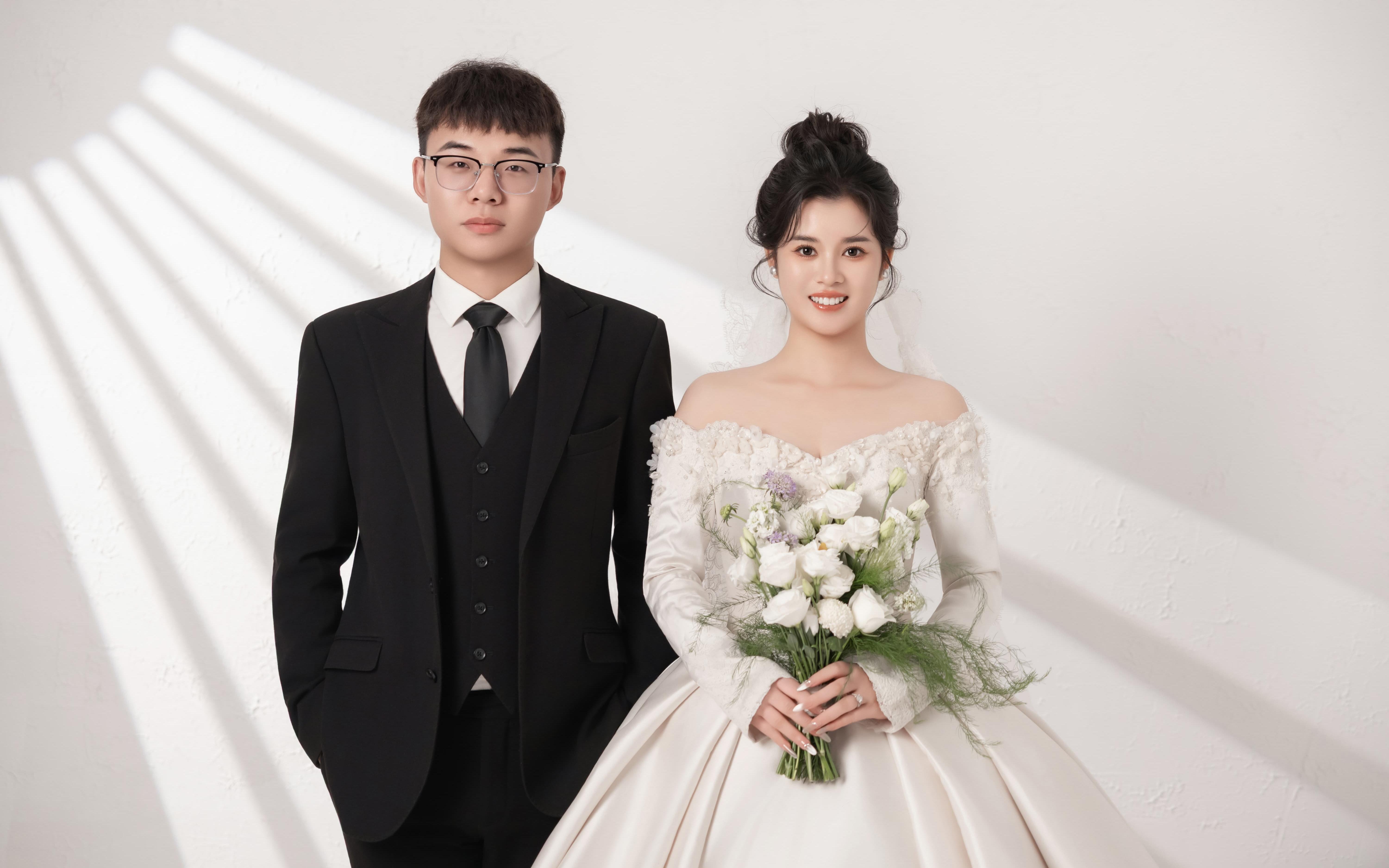 纯客片丨这样的韩式婚纱照一看就很幸福吧