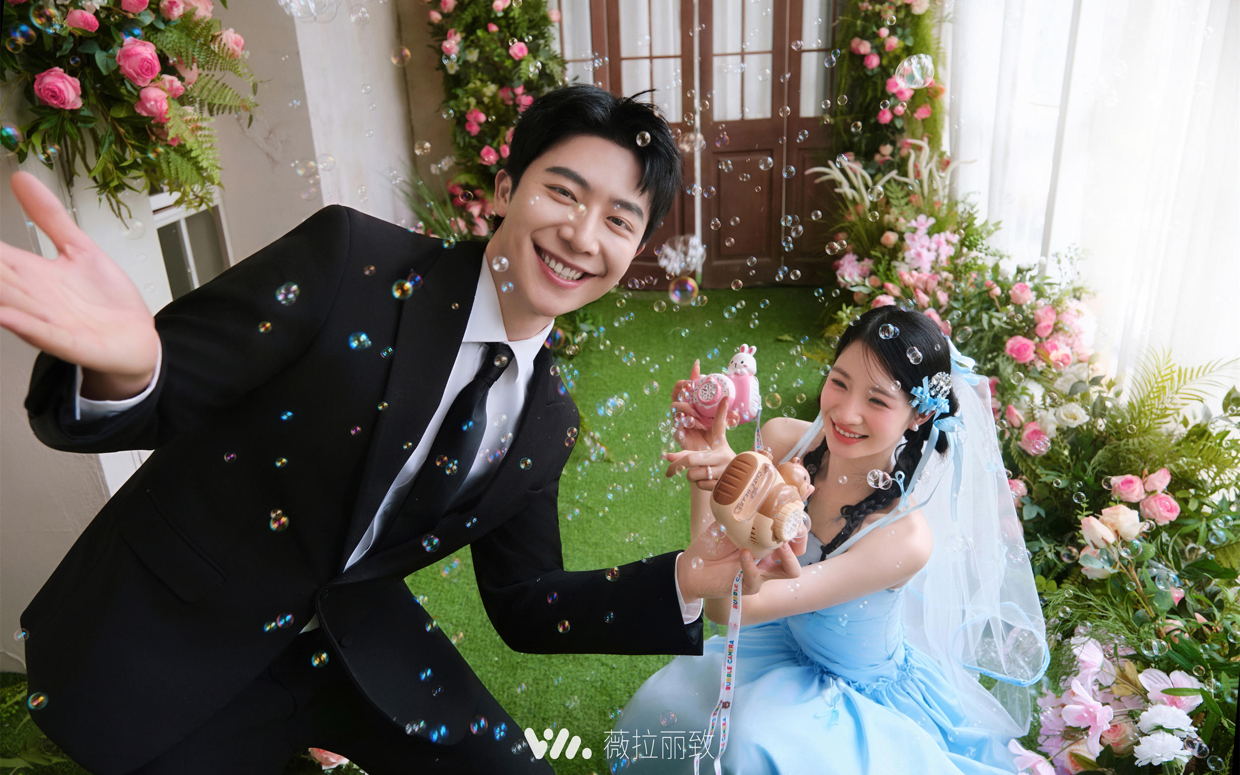 甜妹登场💐北京女孩的韩系婚纱照太少女