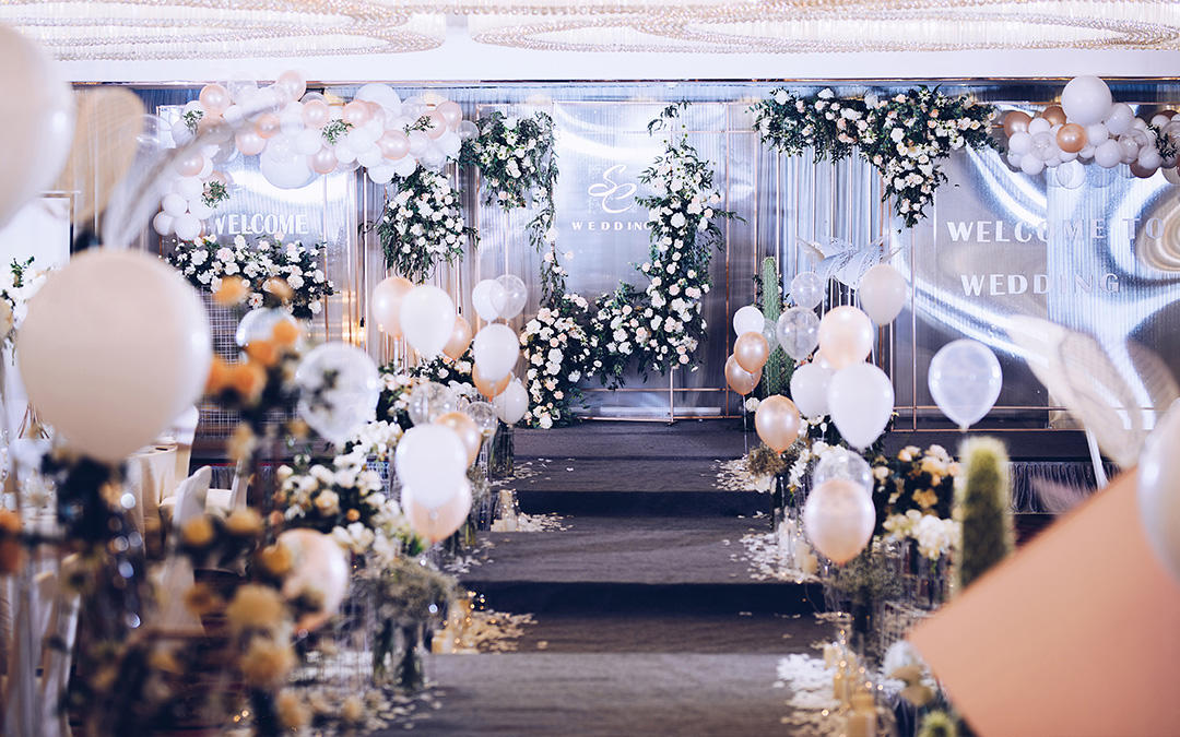 【梦梵婚礼企划】蓝白ins风格