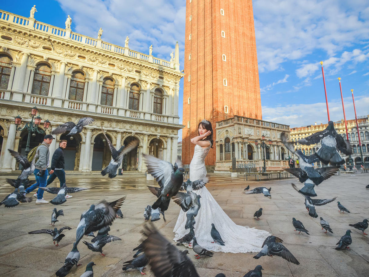 《HY小曼TOPYOUNG团队》外景婚纱