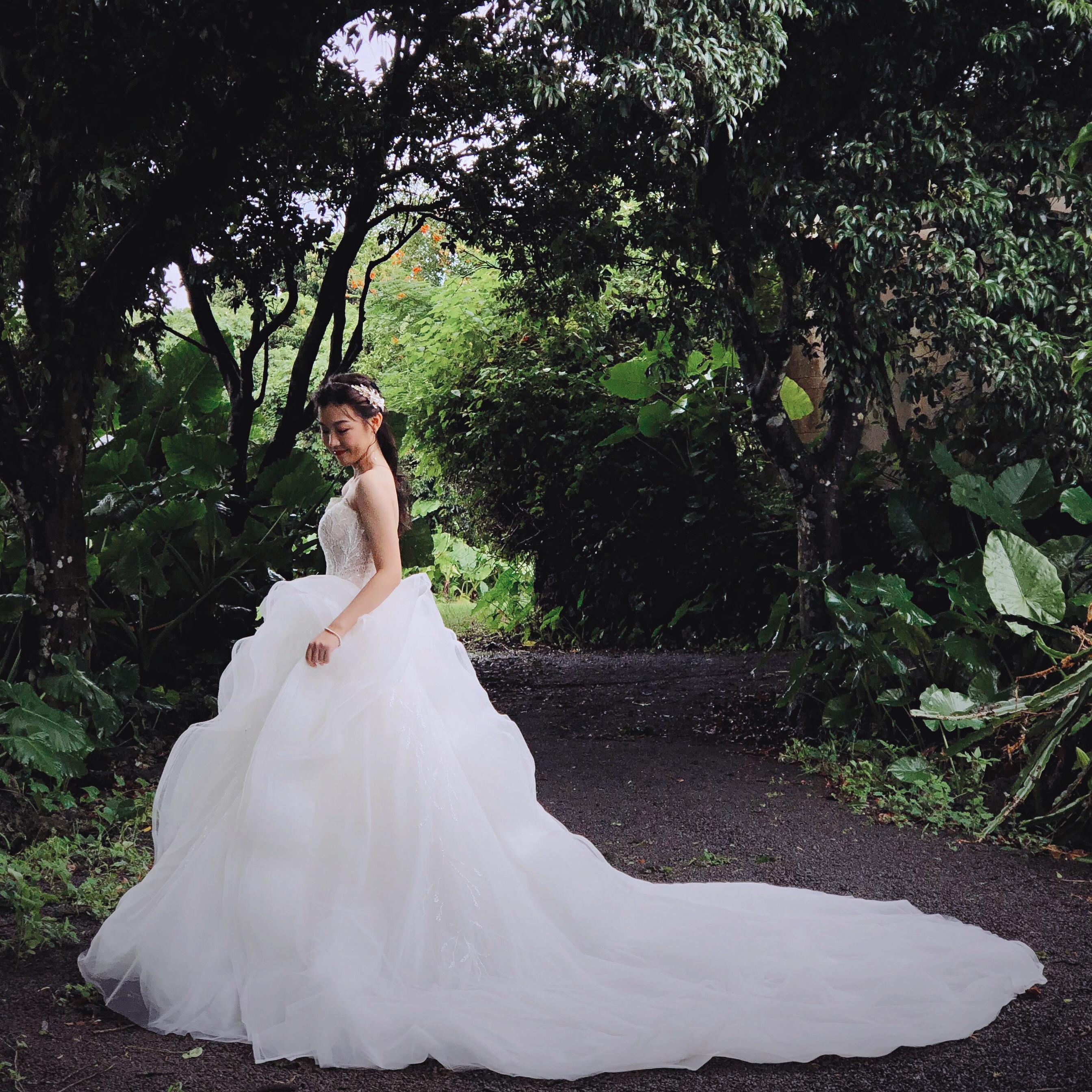 婚礼跟妆花絮篇 户外婚礼小清新