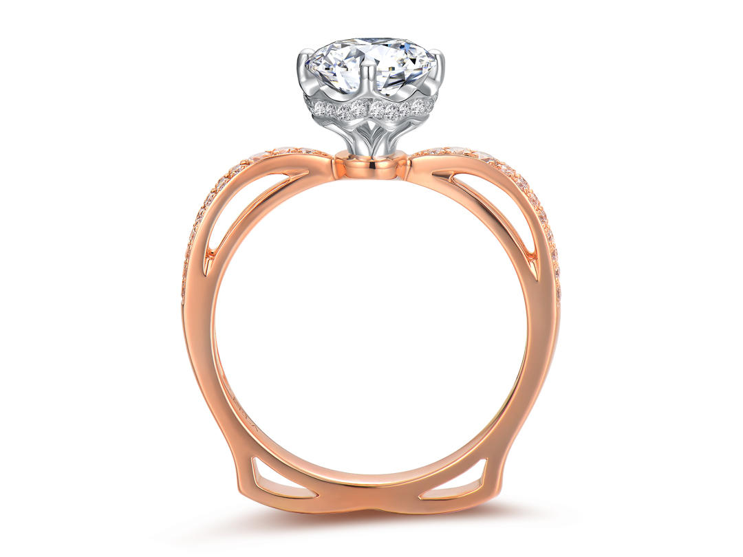 薇薇安-香邂巴黎 18k金钻石女戒