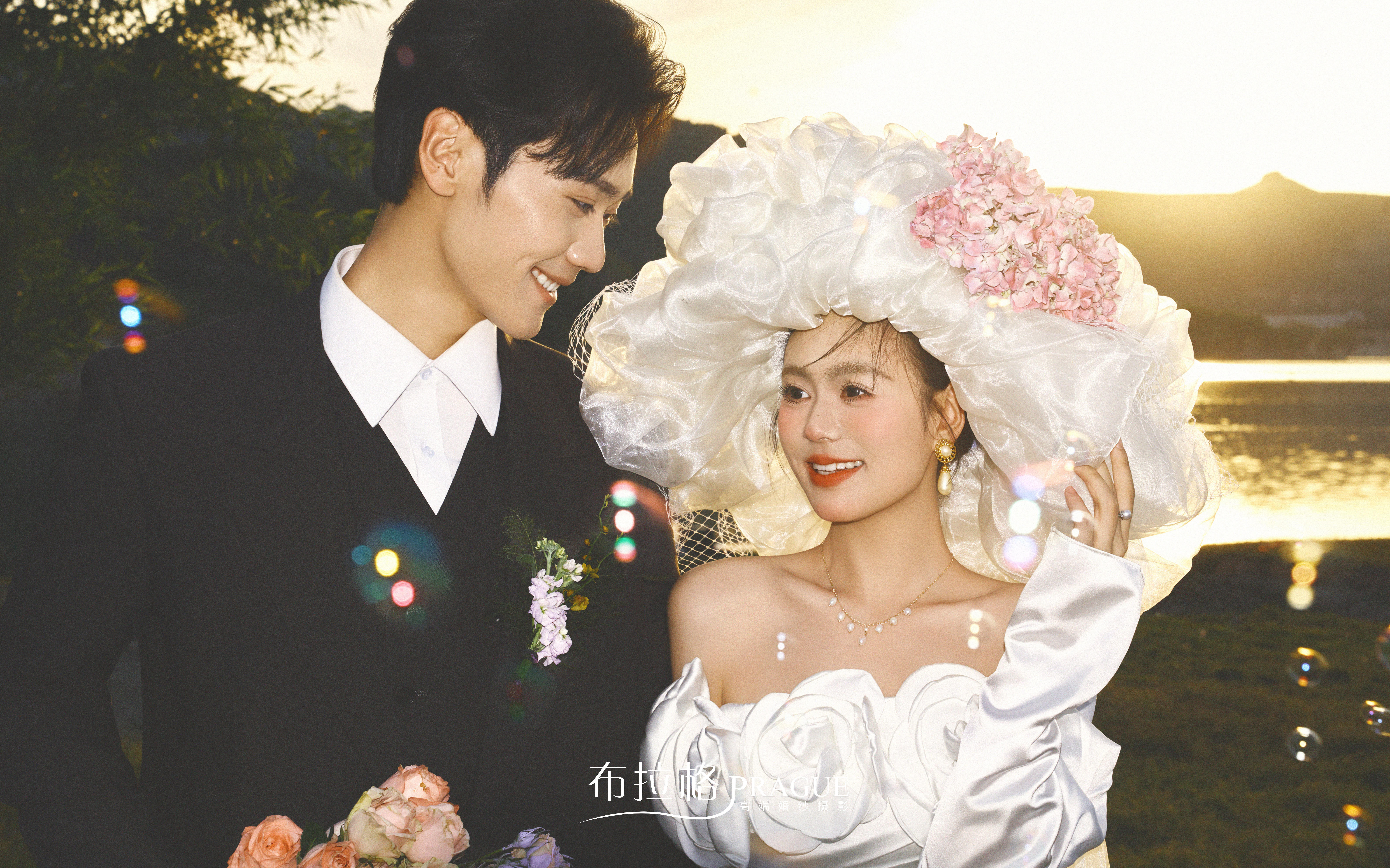 超美的复古森系婚纱照| 胶片质感太绝了