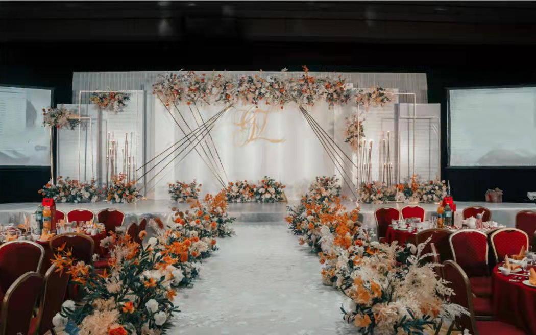 往后余生-白色系-酒店布置-小预算婚礼