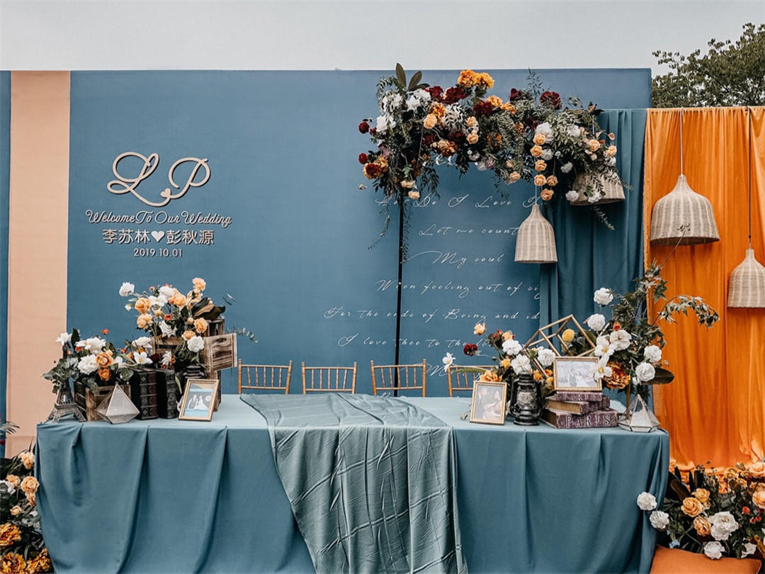 法式复古森系风莫兰迪撞色系