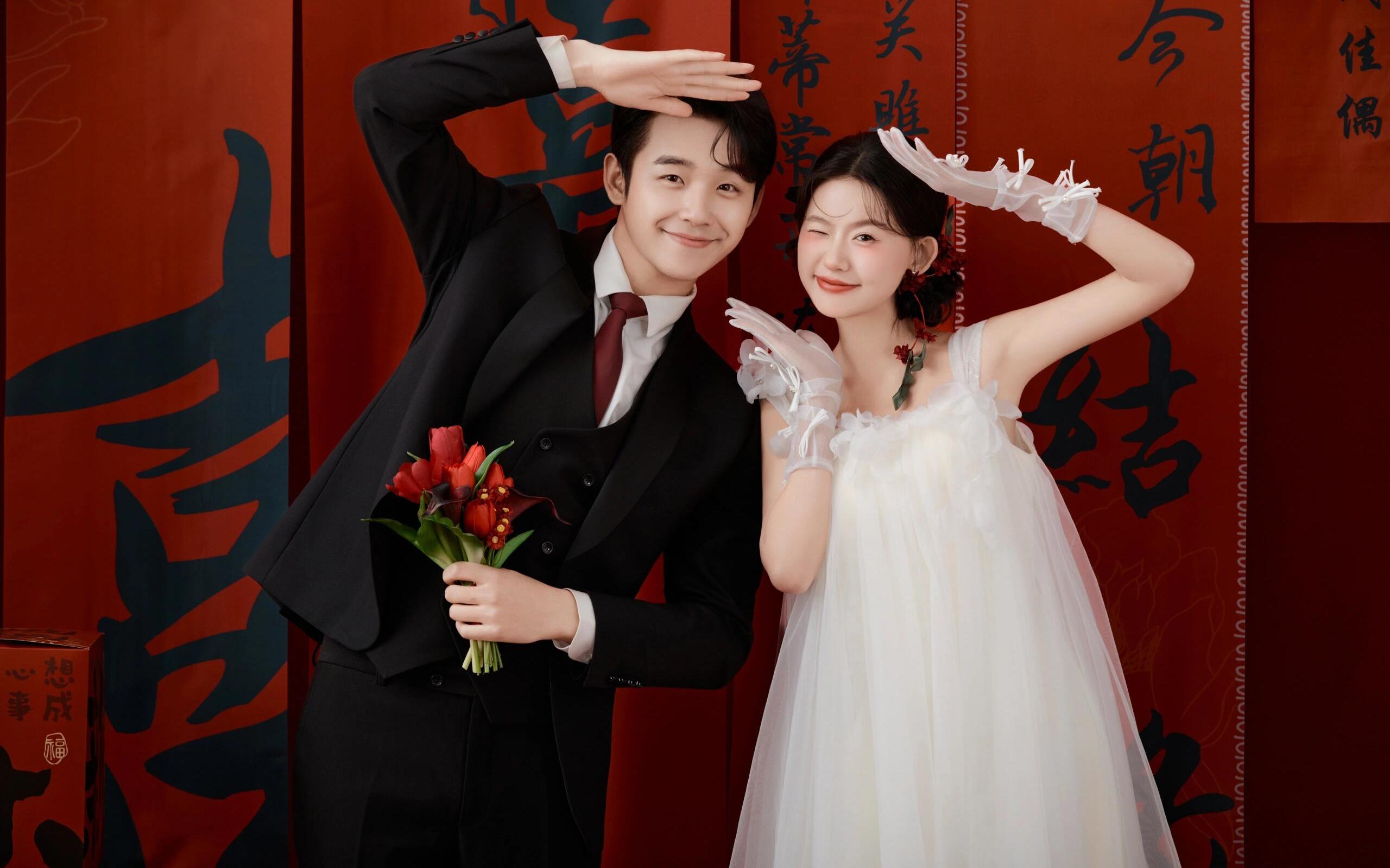 喜嫁风婚纱照