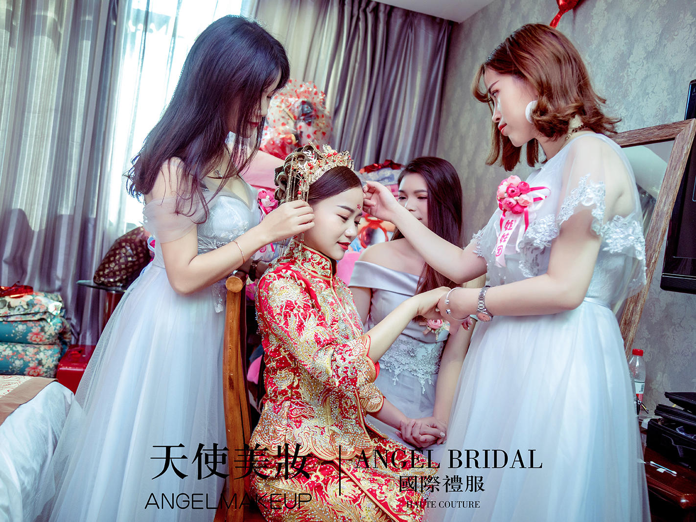 【设计师款特惠套餐】Angel国际婚纱礼服