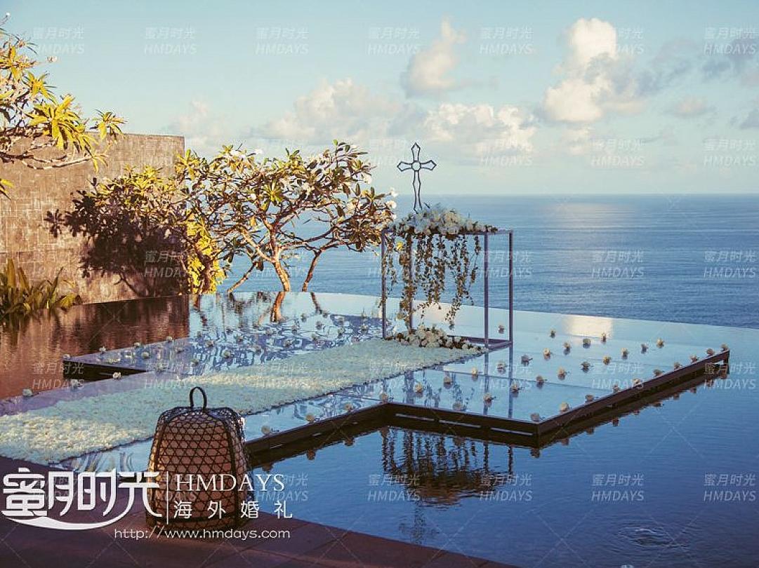 蜜月时光-巴厘岛宝格丽水台婚礼（BVLGARI