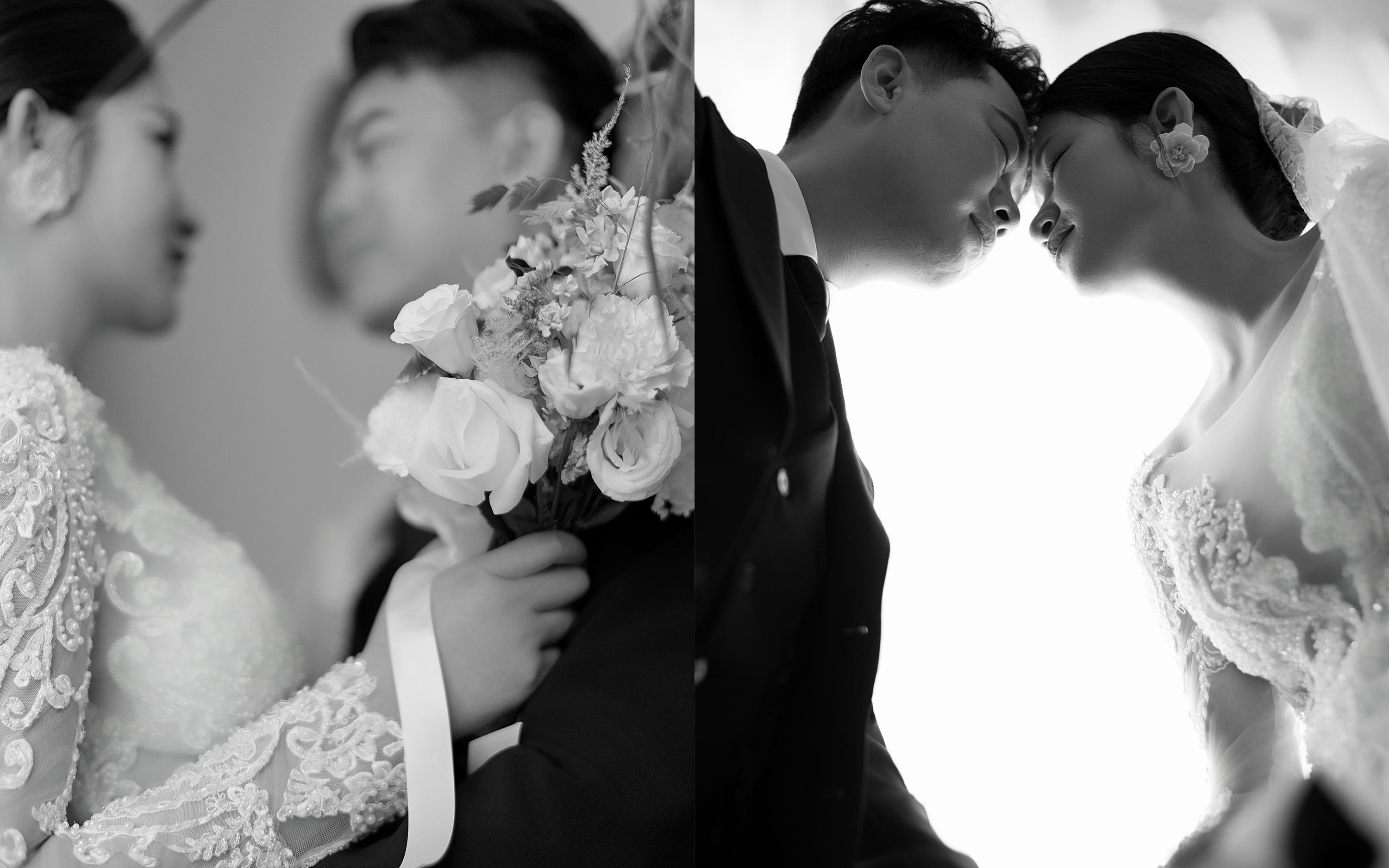 客片｜黑白婚紗照的魅力在于純粹