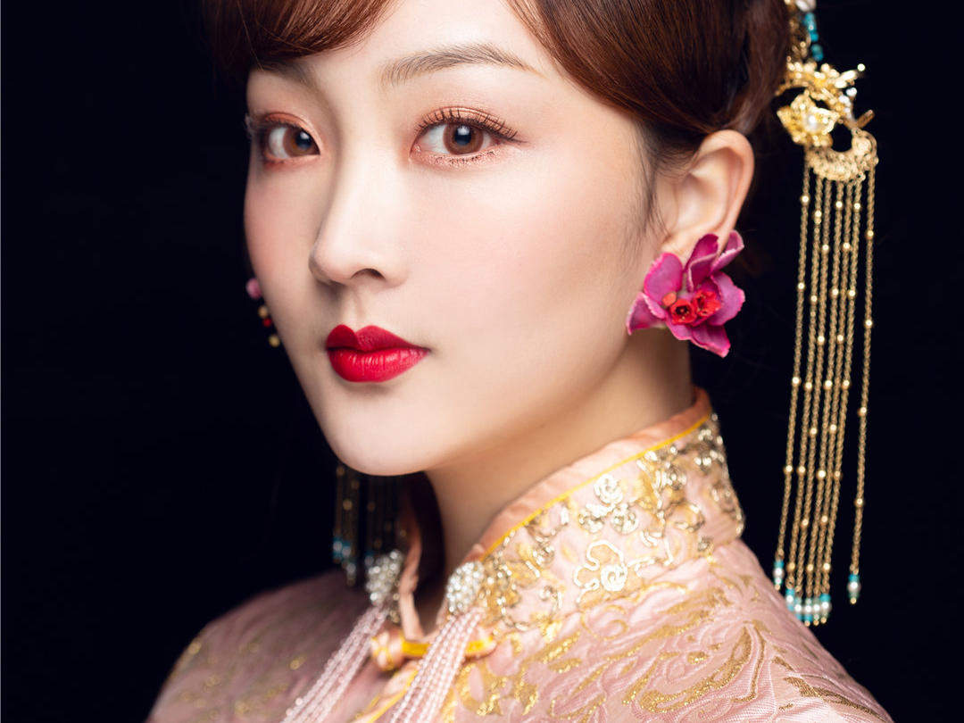 [MILA米拉婚纱]金粉色秀禾