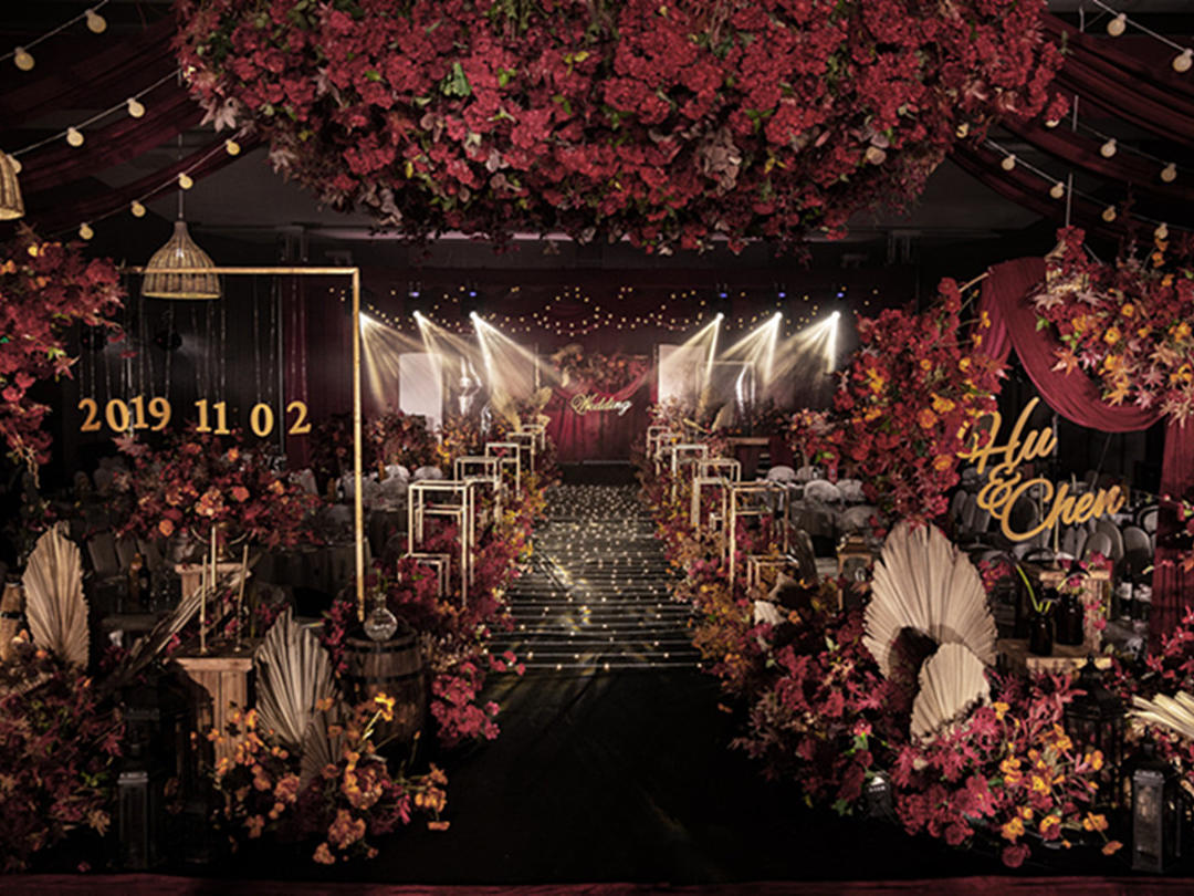 【小众婚礼设计】红黑高级PARAMOUNT